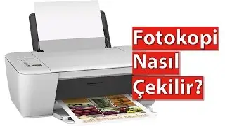 Önlü Arkalı Fotokopi Nasıl Çekilir (Renkli ve Siyah-Beyaz)