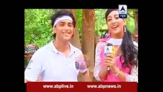 Sanchi-Aryan try their hands on Badminton
