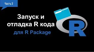 3. Запуск и отладка R кода для проекта R Package (Run and debug R code for R package project).