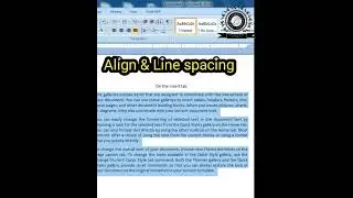 How to align text on left and right side in Microsoft Word