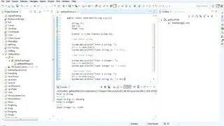 How To Get User Input In JAVA