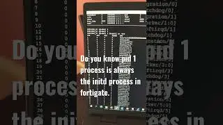 Which process in fortigate always have its PID as 1 
