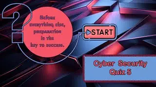 Cyber Security | Quiz 5 | Types of Hackers & Security Professionals
