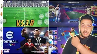Download eFootball 26 Mobile PATCH v5.3.0 | UEFA CHAMPIONS LEAGUE Full Licensed [ Andriod & iOS ]
