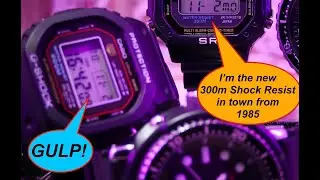 CITIZEN 300M Shock-Resist P130 from 1985 vs G-Shock DW-5000c 1983 - Exclusive First to WatchUP69