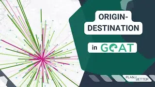 How to use the Origin-Destination tool in GOAT