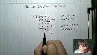Partial Quotient Division
