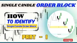 Valid Single Candle Order Block Identification and Trade Execution Models| SCOB| Smart Money Trading