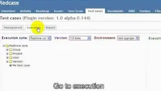 Redcase test management plugin