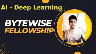 My Video Interview for @ByteWise  Internship Program as a Data Scientist | @UBprogrammer