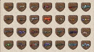 All Terraria Guns (Outdated)