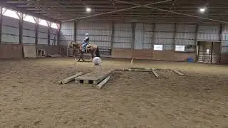 trinity trails November novice trail.   Sam Goehner and Just Gary