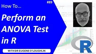 How To... Perform an ANOVA Test in R #89