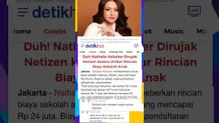 Duh! Nathalie Holscher Dirujuk Netizen