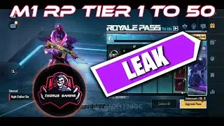 BGMI S1C1 Royal Pass M1 leaked!! Tier ! to 50 leaked || Check now||