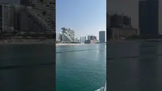Прогулка на яхте. Дубай 2023 год январь.