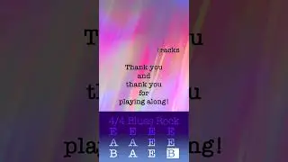 Blues Rock E major, 115bpm, #backingtrack Thank you!