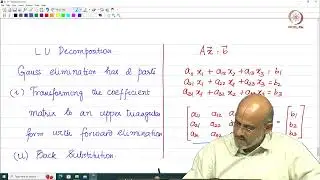 Lec 33 LU Decomposition