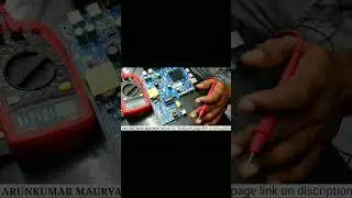 Smart and androide led tv voltage chart. #led tv repair
