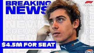 $4.5m to take Logan Sargeant’s race seat at Williams