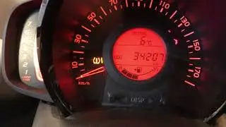 Toyota Aygo -  TPMS Light Reset   (Tire Pressure)