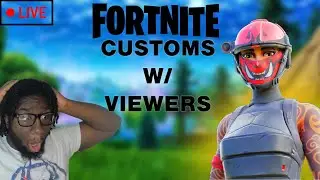 My Fortnite Live! + PLAYING W/ SUBS + CUSTOM MATCHMAKING