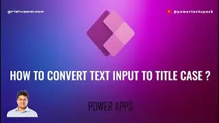 How to convert text inputs text to Title Case ?