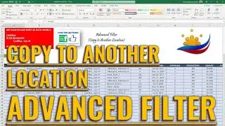 How to Use Advanced Filter in Excel (Copy to Another Location)