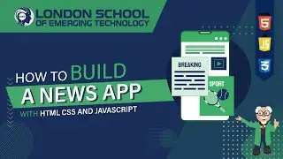 How to Build a News App with HTML, CSS, and JavaScript | #webproject #newsapp