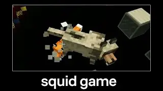 Squid Games Minecraft wait what meme part 7 ( Squid Game )