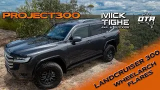 OTA Flares for the LandCruiser 300 - Step by step install onto Project 300