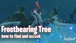 How to find and unlock the Frostbearing Tree in Dragonspine in Genshin Impact