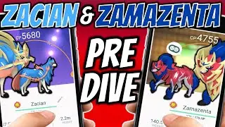 Zacian & Zamazenta Pre-Dive in Pokemon Go!