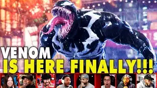 Gamers Reaction To Seeing Venom on Spider-Man 2 Offical Trailer | Mixed Reactions