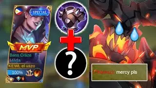 HOW TO COUNTER THAMUZ USING HILDA | HILDA BEST BUILD AND EMBLEM SET 2022 - MLBB