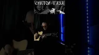 СЕКТОР ГАЗА.НОЧЬ ПЕРЕД РОЖДЕСТВОМ.СОЛО НА АКУСТИКЕ #shorts #секторгаза  #стиксгитара #стримгитара