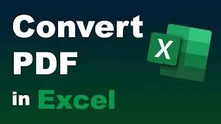Convert PDF to Excel for Free (Best Method without Software, Downloads or Online Converters)