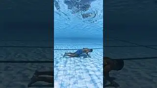 Underwater man and his swimming pool 💦💦