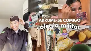 Get ready with me for military school! 🎖️📚🏫