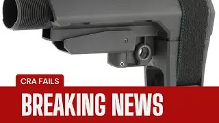 Breaking News: Senate Votes Down Bill Overriding  The Pistol Brace Rule