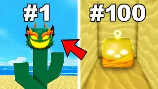 I Hid 100 Blox Fruits Around The Map