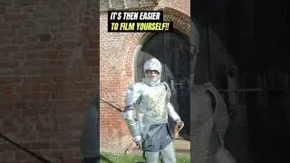 How I filmed Knight with and Insta360 x3 camera #insta360 #crazydudepaul #insta360nosemode