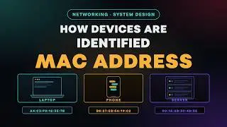 MAC Address Explained | How Devices Are Identified on a Network (System Design Basics)