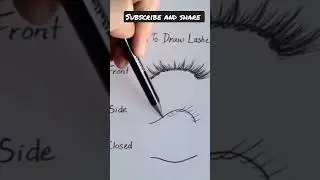 eye lashes #viral #ytshorts #drawing #trending