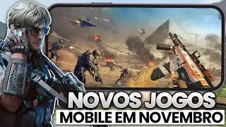 NOVO DELTA FORCE MOBILE 2.0 e MAIS! NOVOS JOGOS para ANDROID e IOS em NOVEMBRO!
