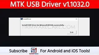 MTK USB Driver v1.1032.0 - Best Mediatek Driver (free) | Naijarom.com | Super Tools