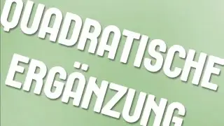 Quadratische Ergänzung - Rap