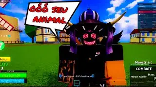 Dois Marmanjos Nerdolas desbravando o BLOX  FRUITS no ROBLOX .