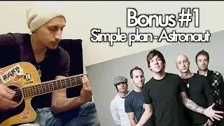 show MONICA Bonus #1 - Simple plan - Astronaut (Как играть видео урок)