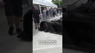First EVER Bugatti Bolide Close up look! Goodwood!  #bugatti #shorts #bugattibolide #supercars
